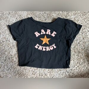 pacsun cropped baby tee